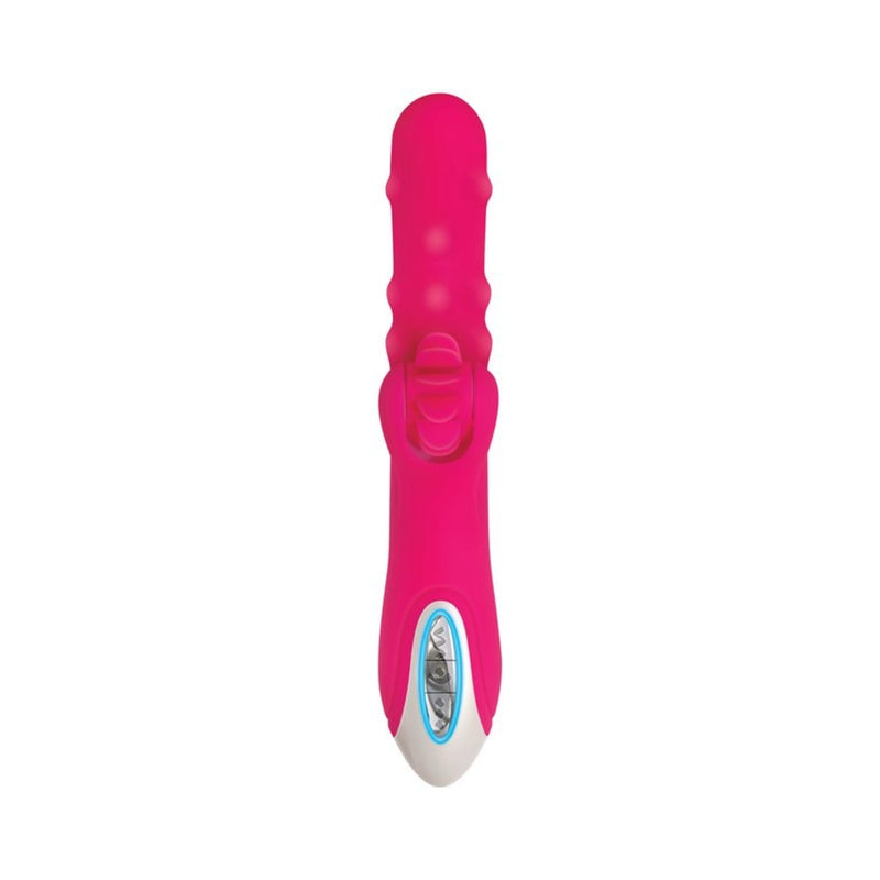 Evolved Love Spun Silicone Rechargeable Pink