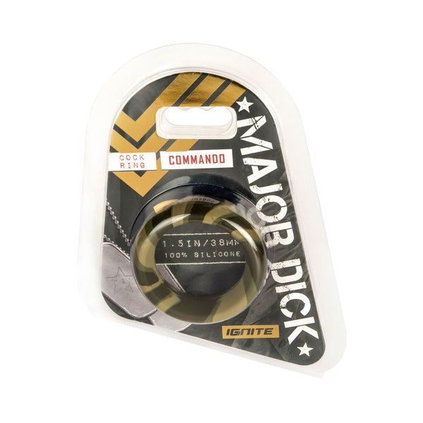 Major Dick Commando Wide Silicone Donut 1.5 inches Camo