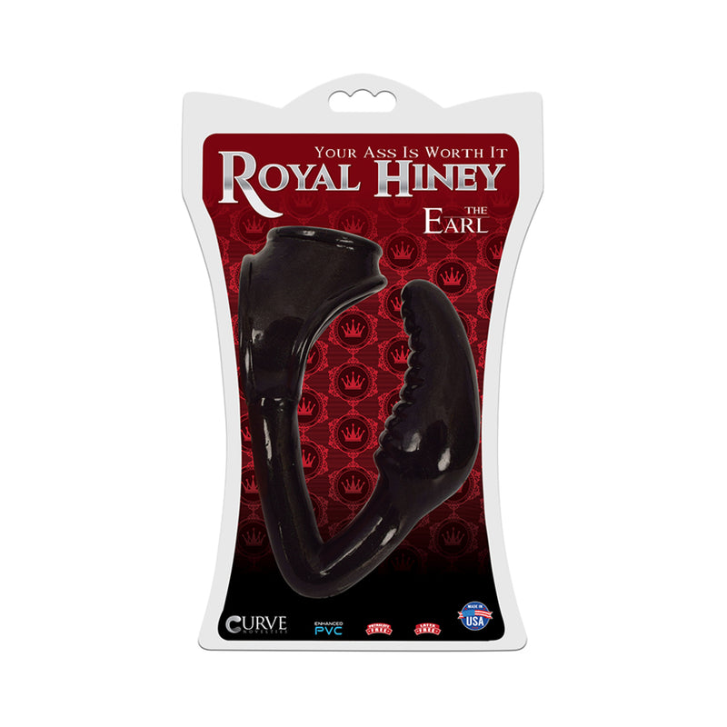 Royal Hiney Red The Earl Cock Ring Anal Plug Combo