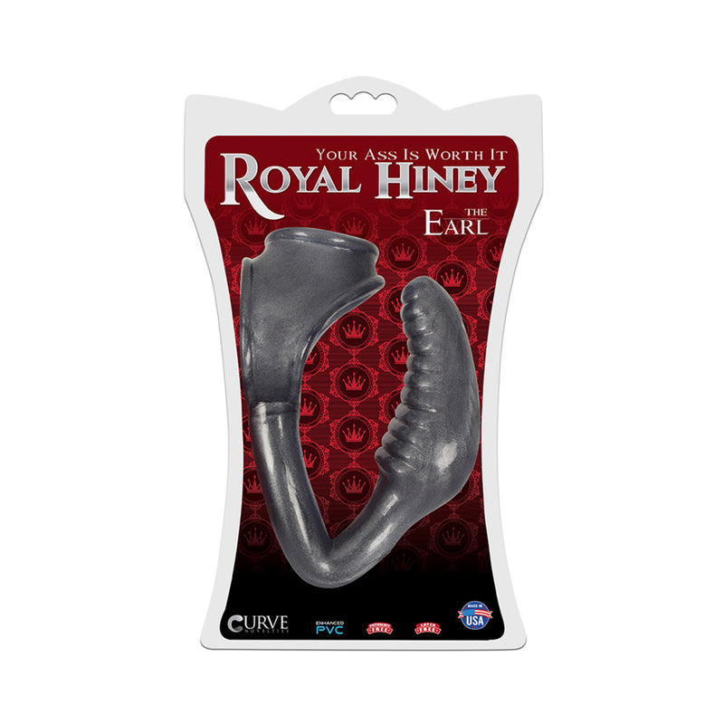Royal Hiney Red The Earl Cock Ring Anal Plug Combo