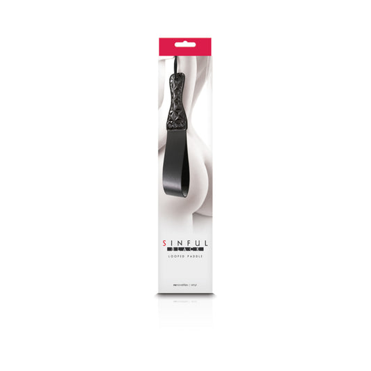 Sinful Looped Paddle Black