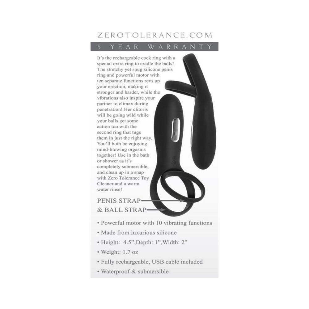 Zero Tolerance The Rechargeable Torpedo Black