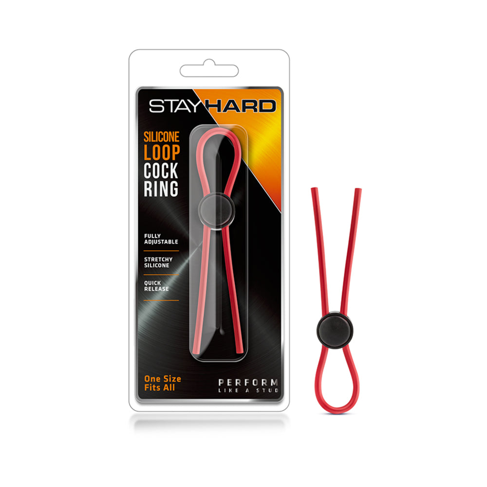 Stay Hard - Silicone Loop Cock Ring