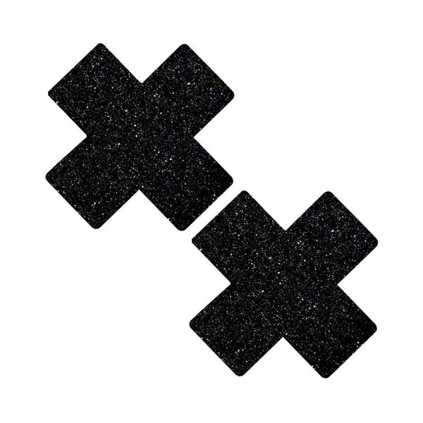 Black Malice Glitter X Factor Nipztix Pasties