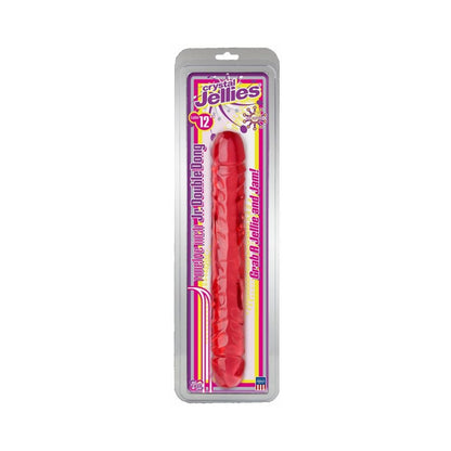 Crystal Jellies Jr Double Dong Pink 12