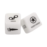 Ouch! Bdsm Naughty Dice - Black