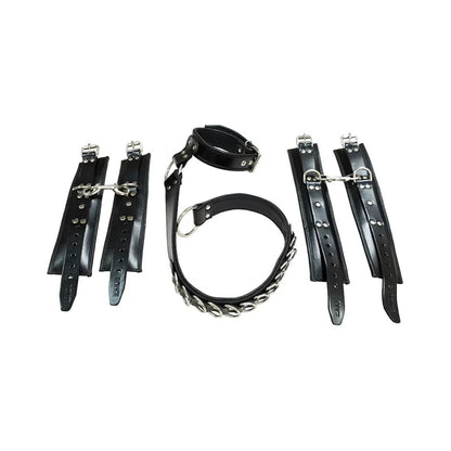Rouge D Ring Hogtie Black/red
