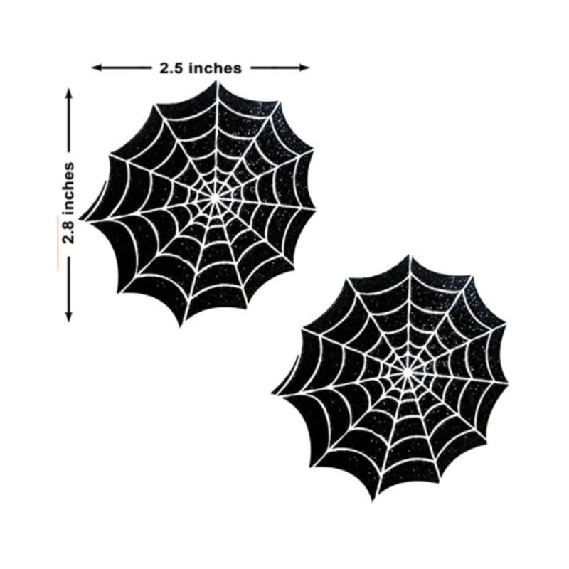 Neva Nude Pasty Spider Web