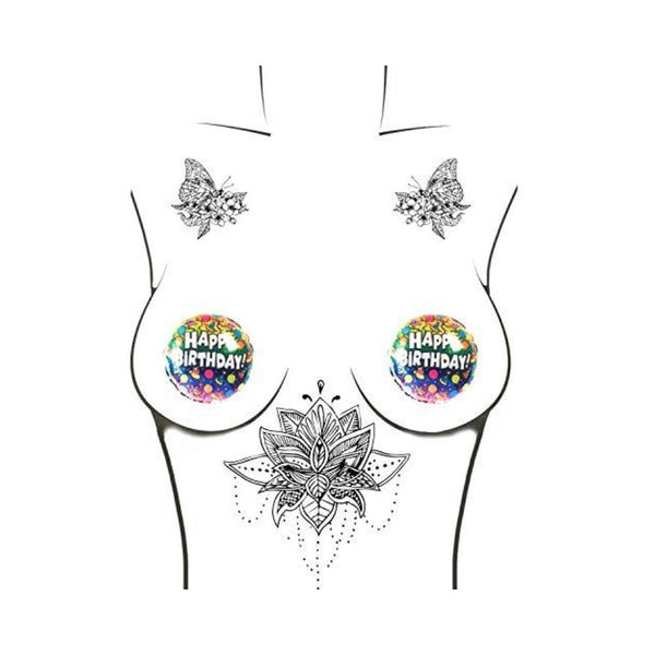 Neva Nude Pasty Happy Birthday Balloon