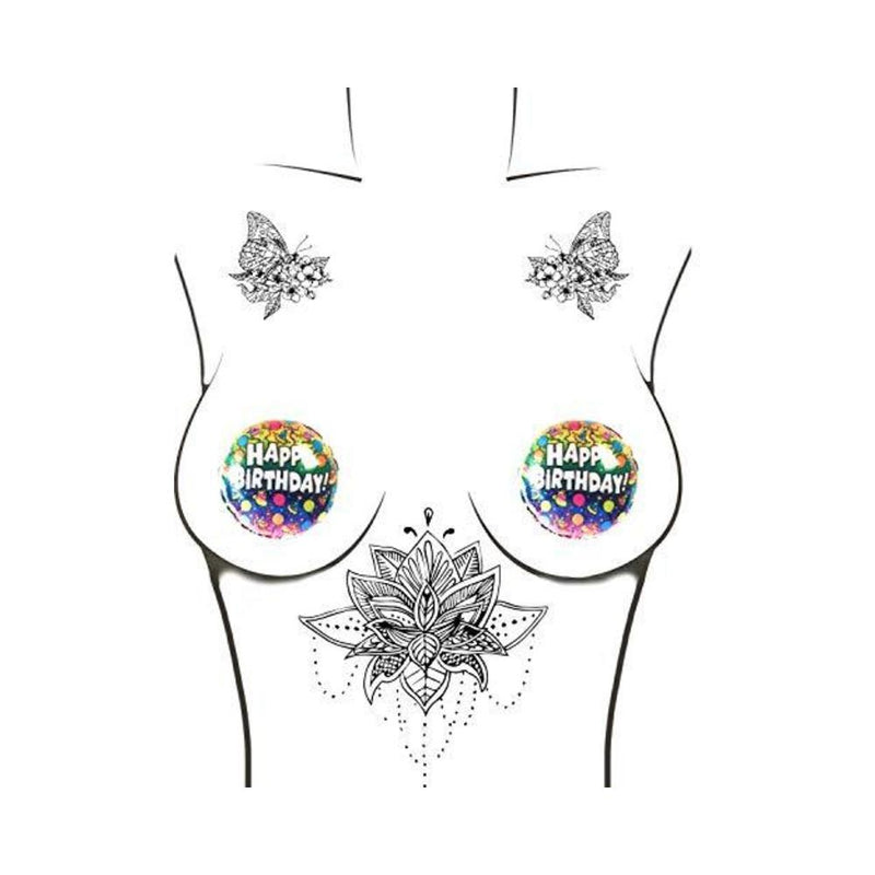 Neva Nude Pasty Happy Birthday Balloon