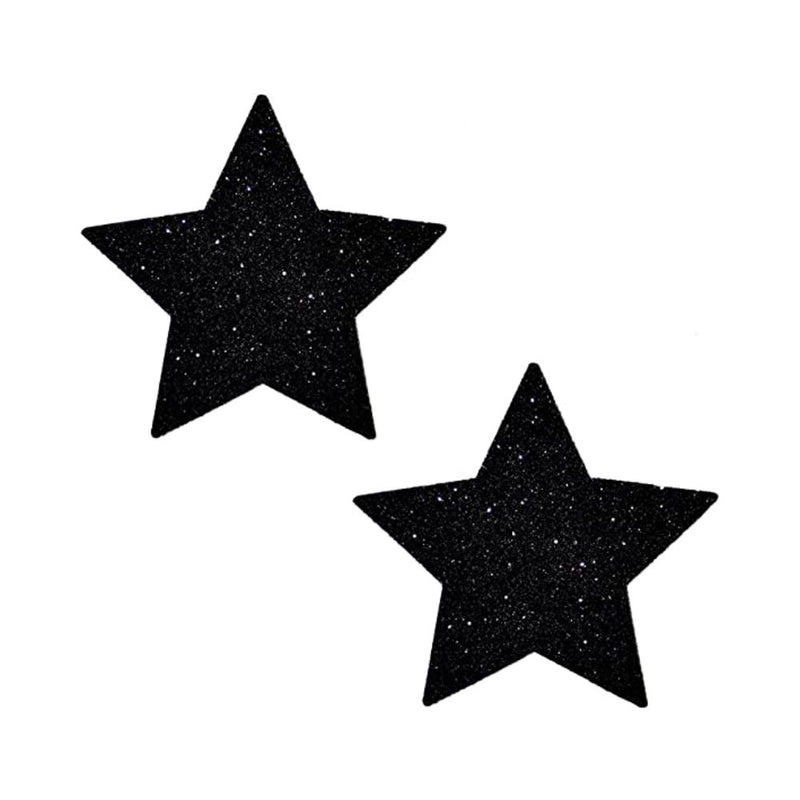 Neva Nude Pasty Starry Night Glitter Malice Black Set Of 6