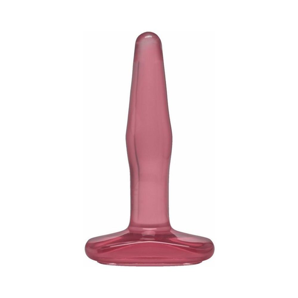Crystal Jellies Butt Plug Pink Small
