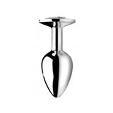 Clear Gem Anal Plug - Medium