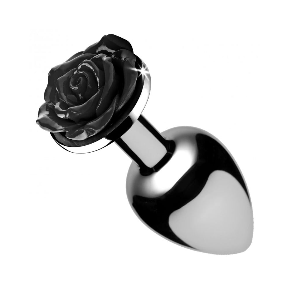 Booty Sparks Black Rose Anal Plug Md