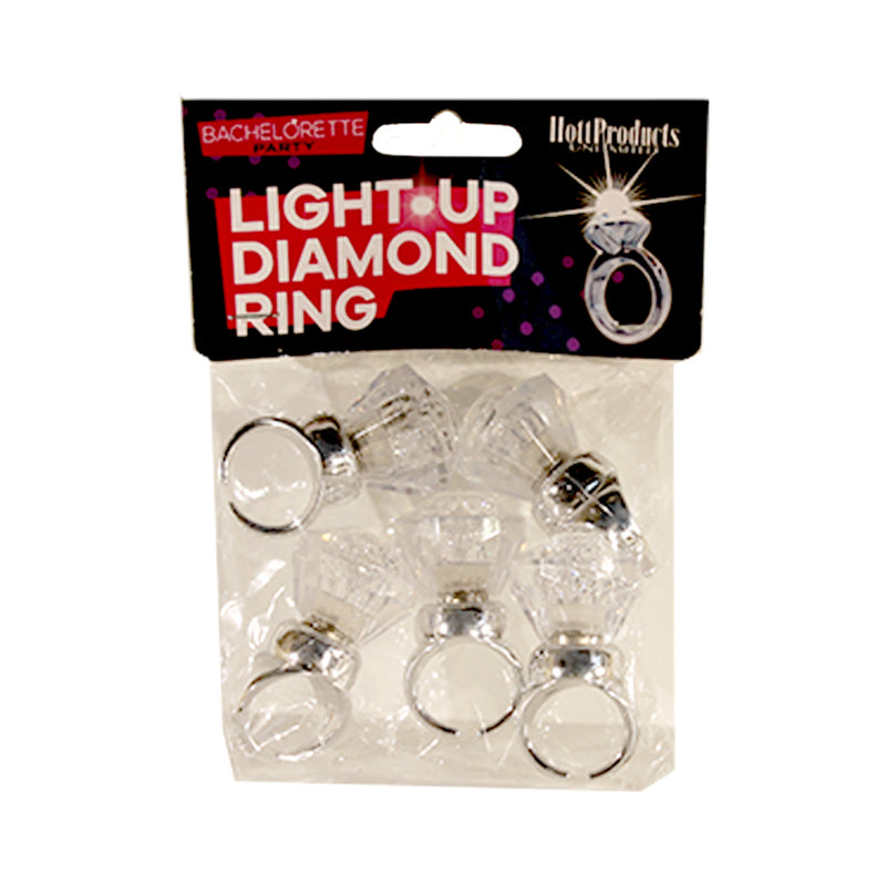 Light Up Diamond Ring (5pk)