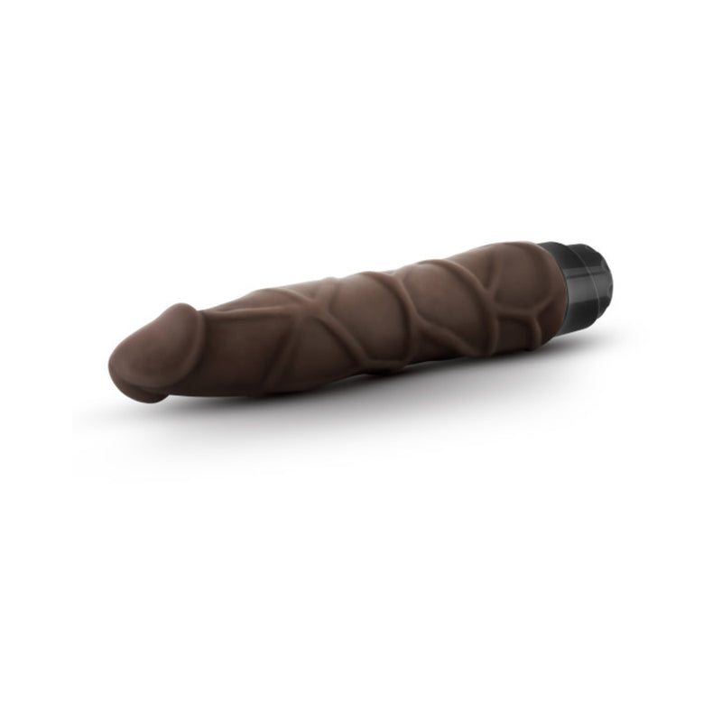 Dr. Skin - Cock Vibe 1 - 9 Inch Vibrating Cock -  Chocolate