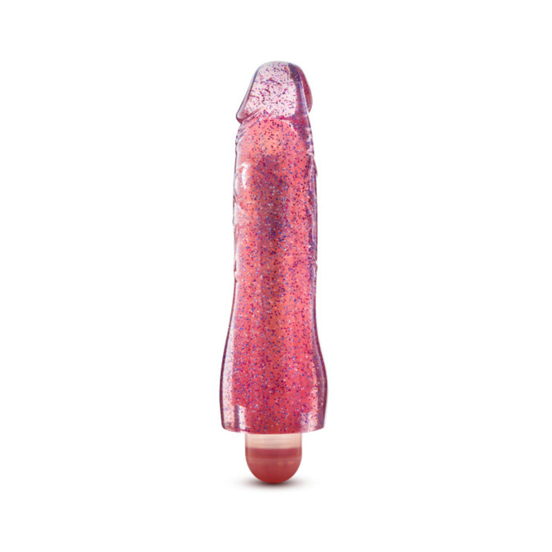 Blush Glow Dicks Glitter Vibrator Molly - Purple