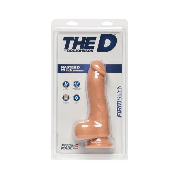 The D Master D Firmskyn 7.5 inches Cock