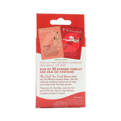 Oral Sex Card Game