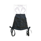 Sincerely Lace Corset Arm Cuffs O/S Black