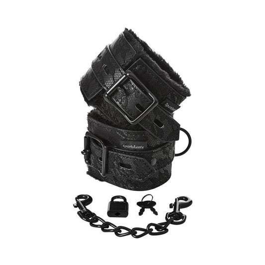 Sincerely, Ss Lace Fur Lined Handcuffs