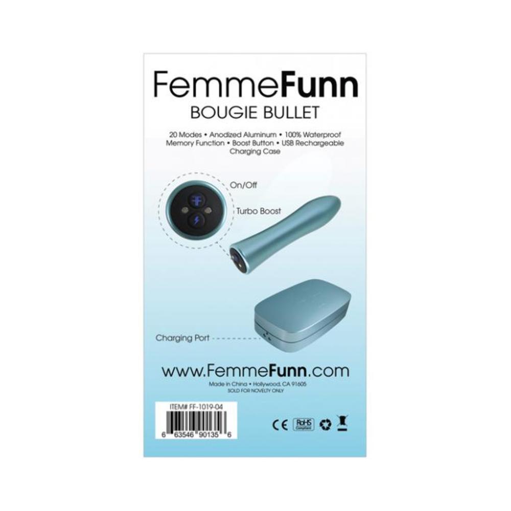 Femme Funn Bougie Bullet - Blue
