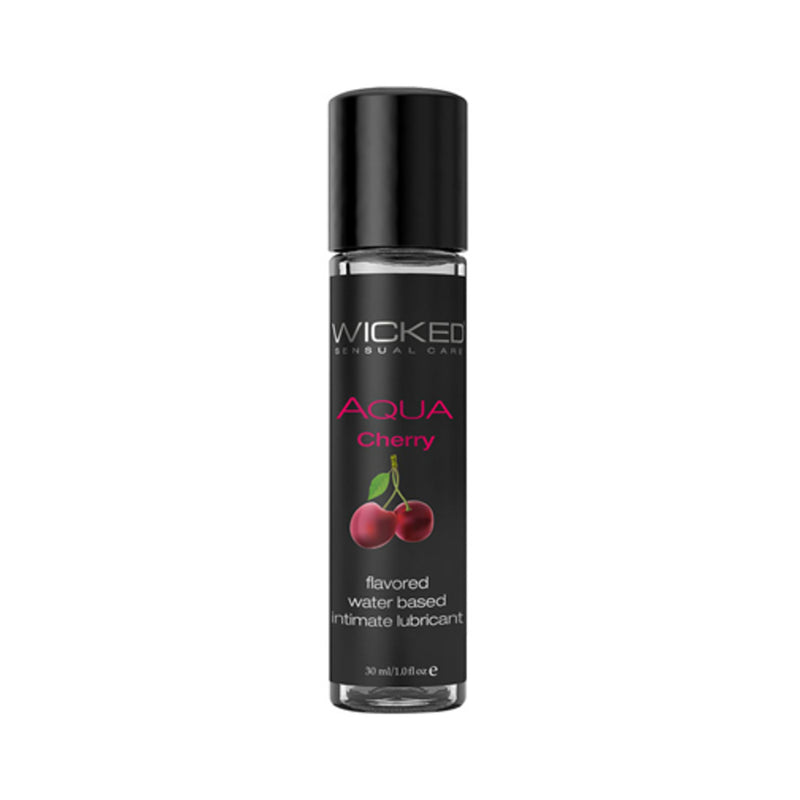 Wicked Aqua Flavored Lubricant Cherry 1oz