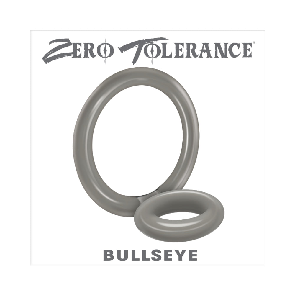 Bullseye Cock Ring Double Ring Smoke