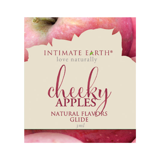 Intimate Earth Natural Flavor Glide Cheeky Apples .1oz