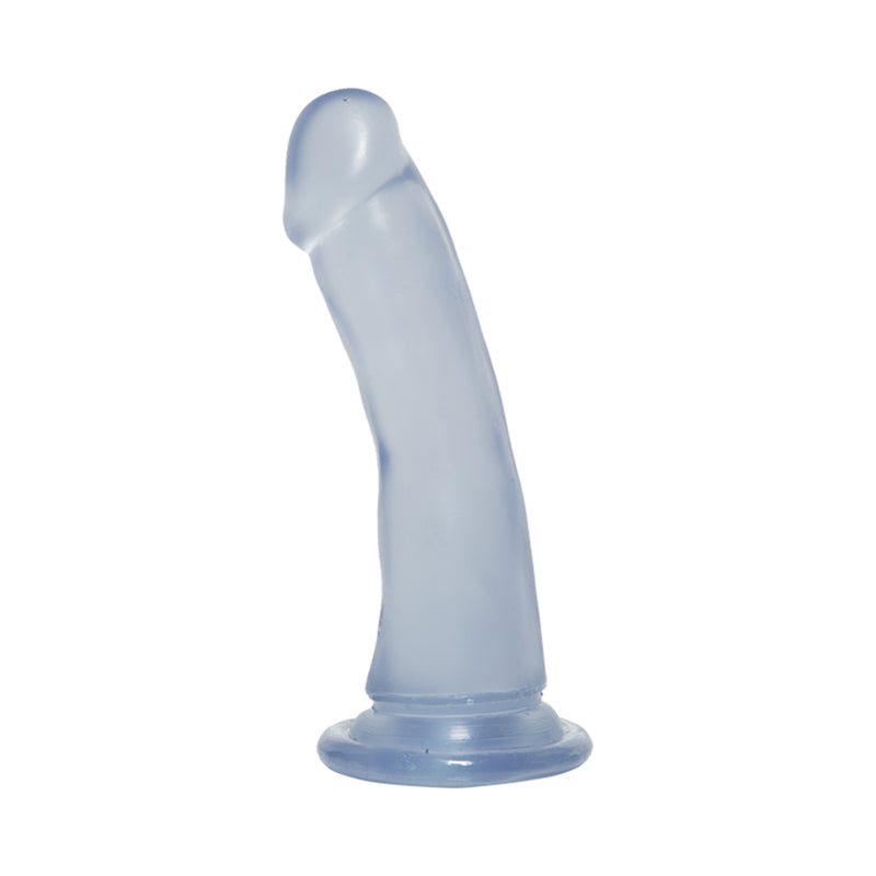 Crystal Jellies 6.5in Slim Dong Purple