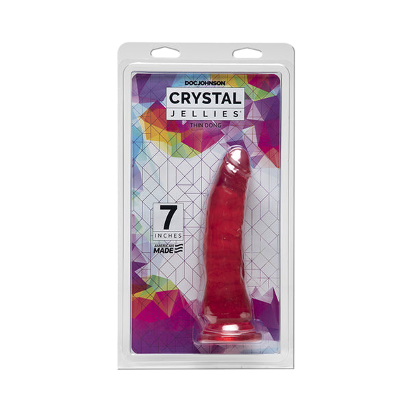Crystal Jellies 7in Thin Dong Purple