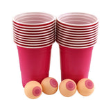 Boobie Beer Pong w/Cups & Boobie Balls