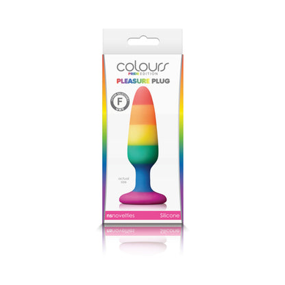 Colours Pride Edition Pleasure Plug Small - Rainbow