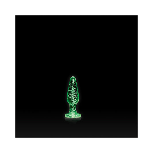 Firefly Glass - Tapered Plug - Small - Clear