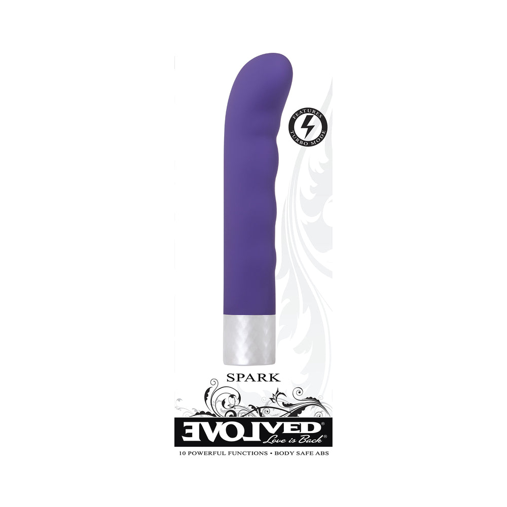Evolved Spark Purple 10 Speed And Functions With Turbo Boost Mode Waterproof