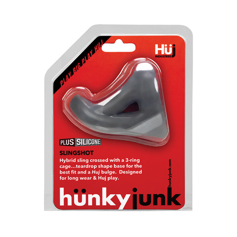 Hunky Junk Slingshot 3 Ring Teardrop Stone