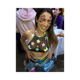 Neva Nude Crystal Pasty Pride Tribe Face