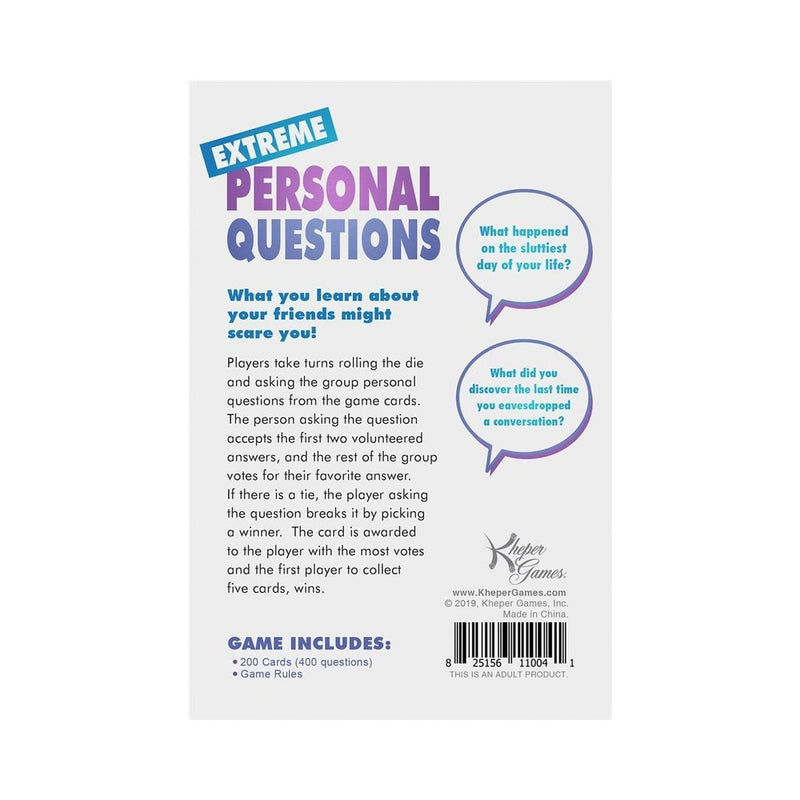 Extreme Personal Questions