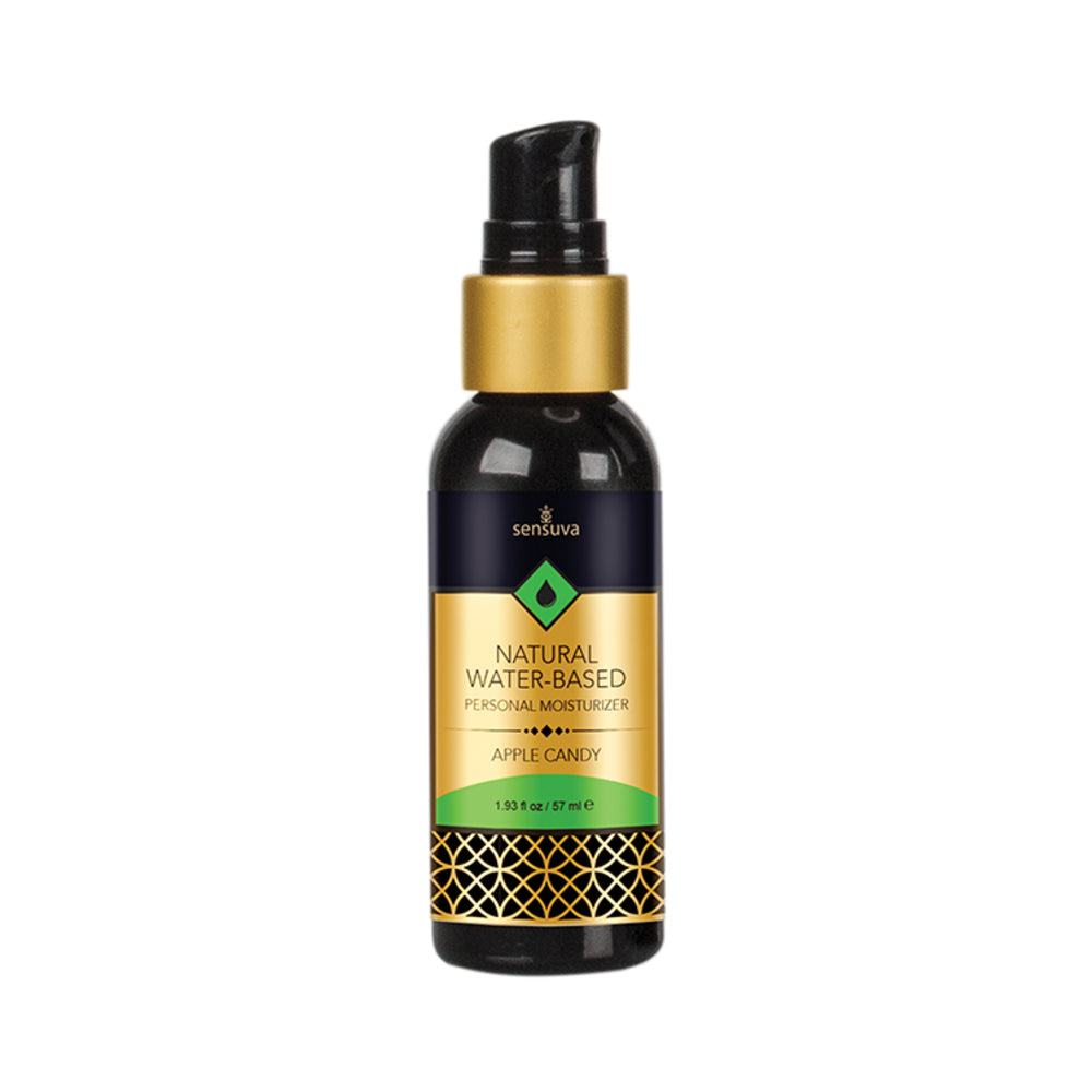 Sensuva Natural Water-based Personal Moisturizer - Apple Candy 2 Fl. Oz. Bottle