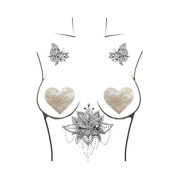 Neva Nude Pasty I Heart U Nude Lase Toffee