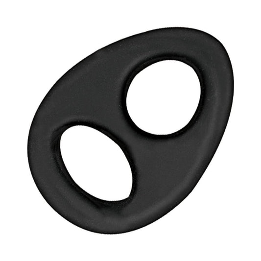 My Cockring Cock And Scrotum Double Ring Black