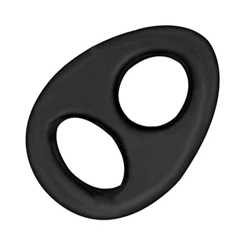 My Cockring Cock And Scrotum Double Ring Black