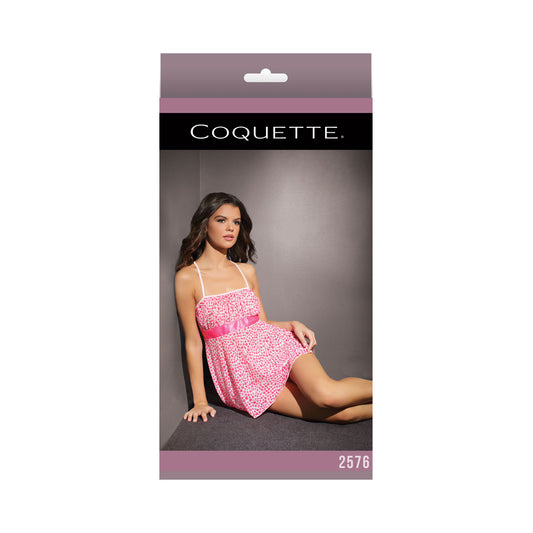 Baby Doll Pink/white Os