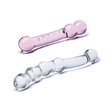 Double Pleasure Glass Dildo Set 2pc