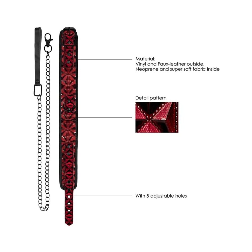 Luxury Collar With Leash