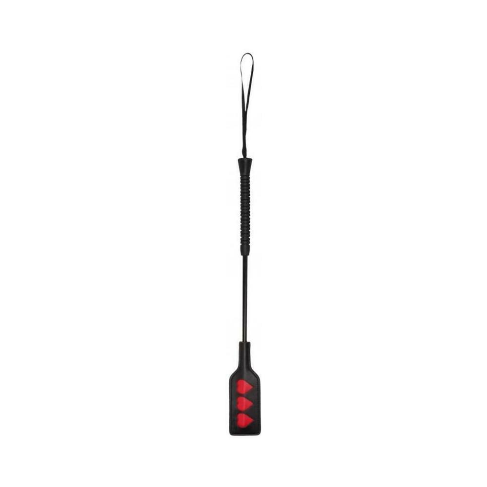 Ouch! Crop - Heart - Large - Black