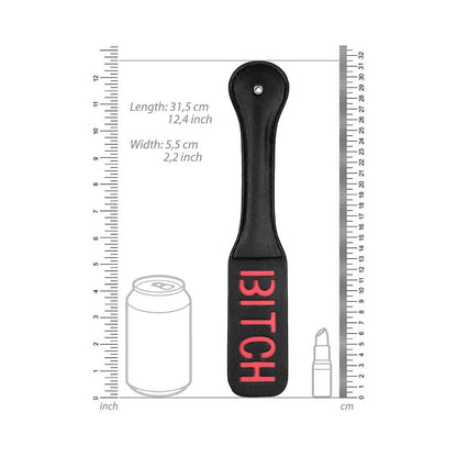 Ouch! Paddle - Bitch - Black