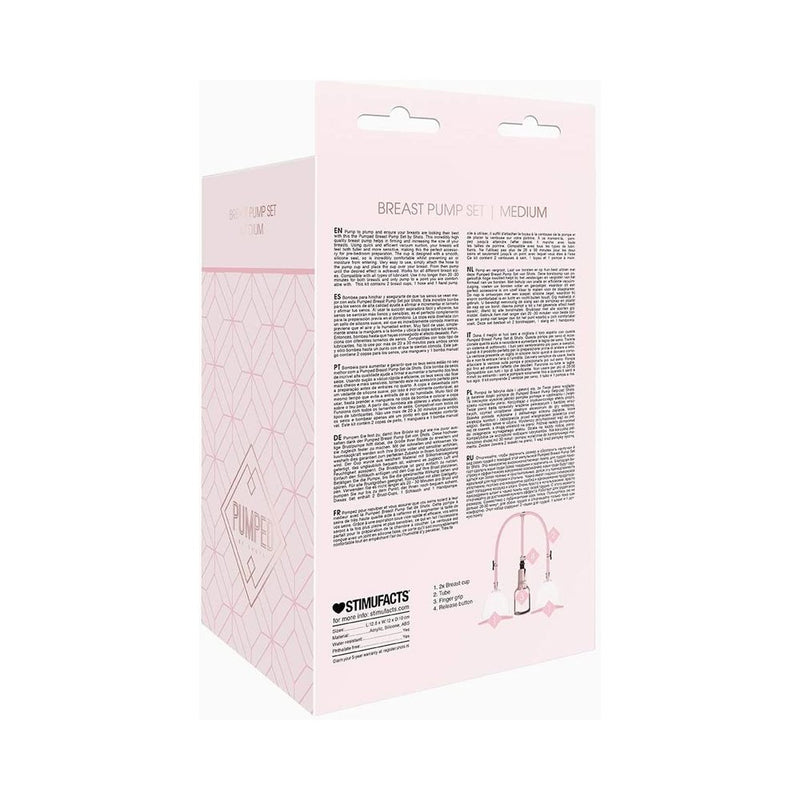 Pumped - Breast Pump Set Medium - Rose