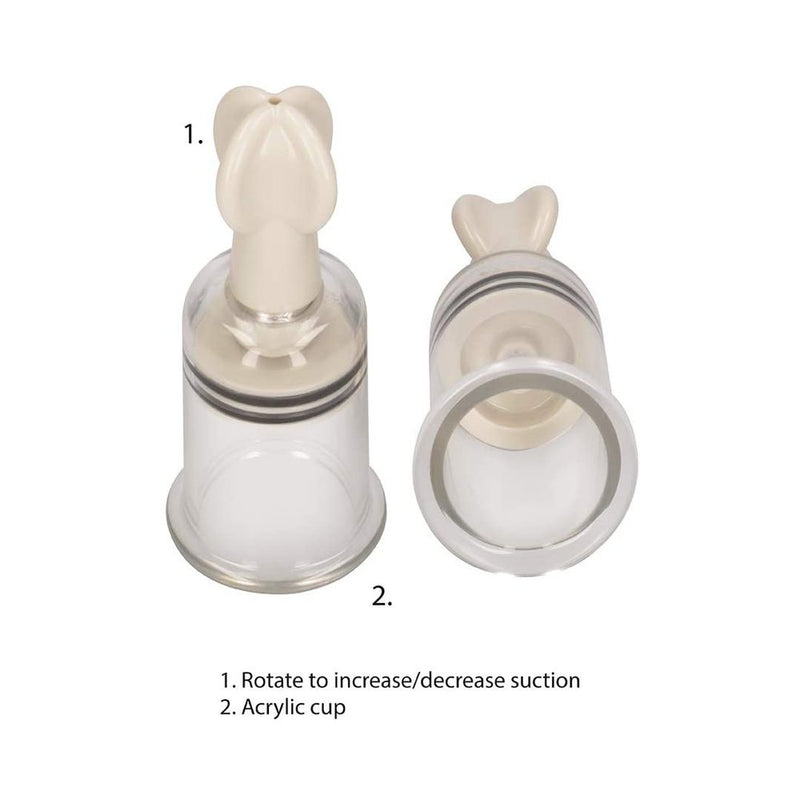 Pumped - Nipple Suction Set Medium - Rose