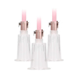 Pumped - Clitoral & Nipple Pump Set Large - Rose